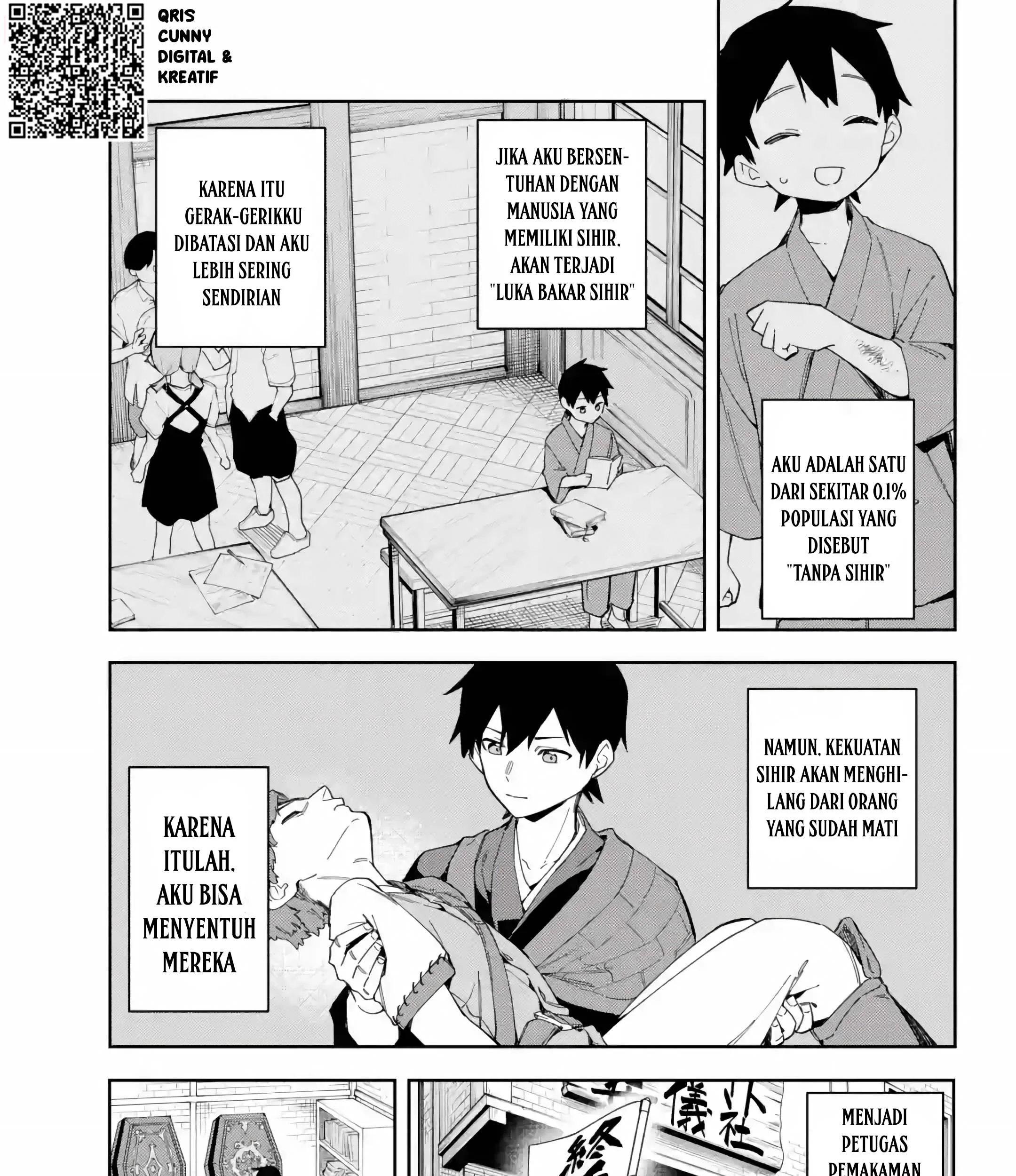 Hatsukoi no Majo kara Tanomareta Shigoto wa, Kanojo ga Shinu made no Junbi datta. Chapter 1 Gambar 19