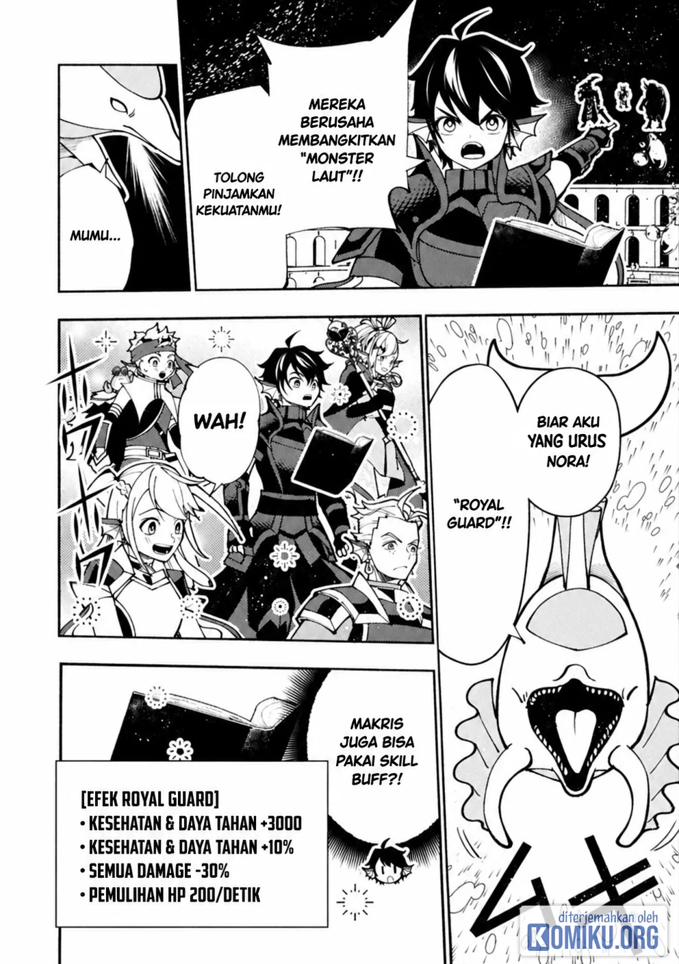 Hell Mode: Yarikomi Suki no Gamer wa Hai Settei no Isekai de Musou Suru Chapter 104.2 Gambar 3