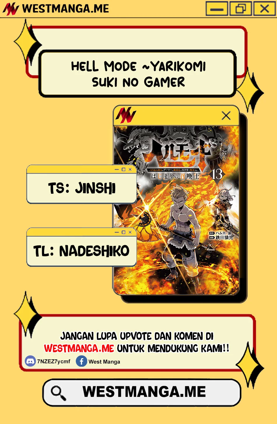 Hell Mode: Yarikomi Suki no Gamer wa Hai Settei no Isekai de Musou Suru Chapter 90 Gambar 3