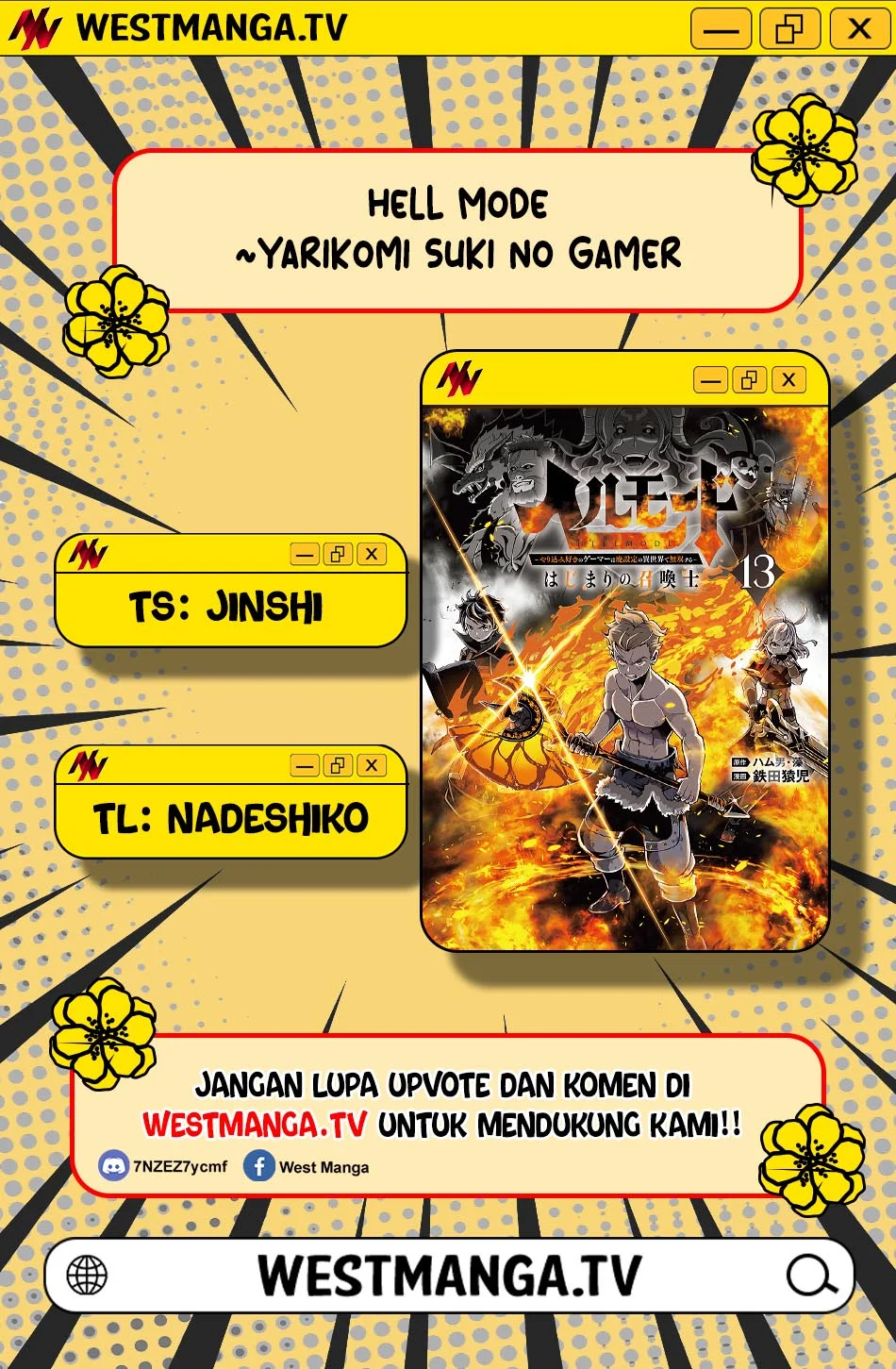 Hell Mode: Yarikomi Suki no Gamer wa Hai Settei no Isekai de Musou Suru Chapter 95.2 Gambar 3