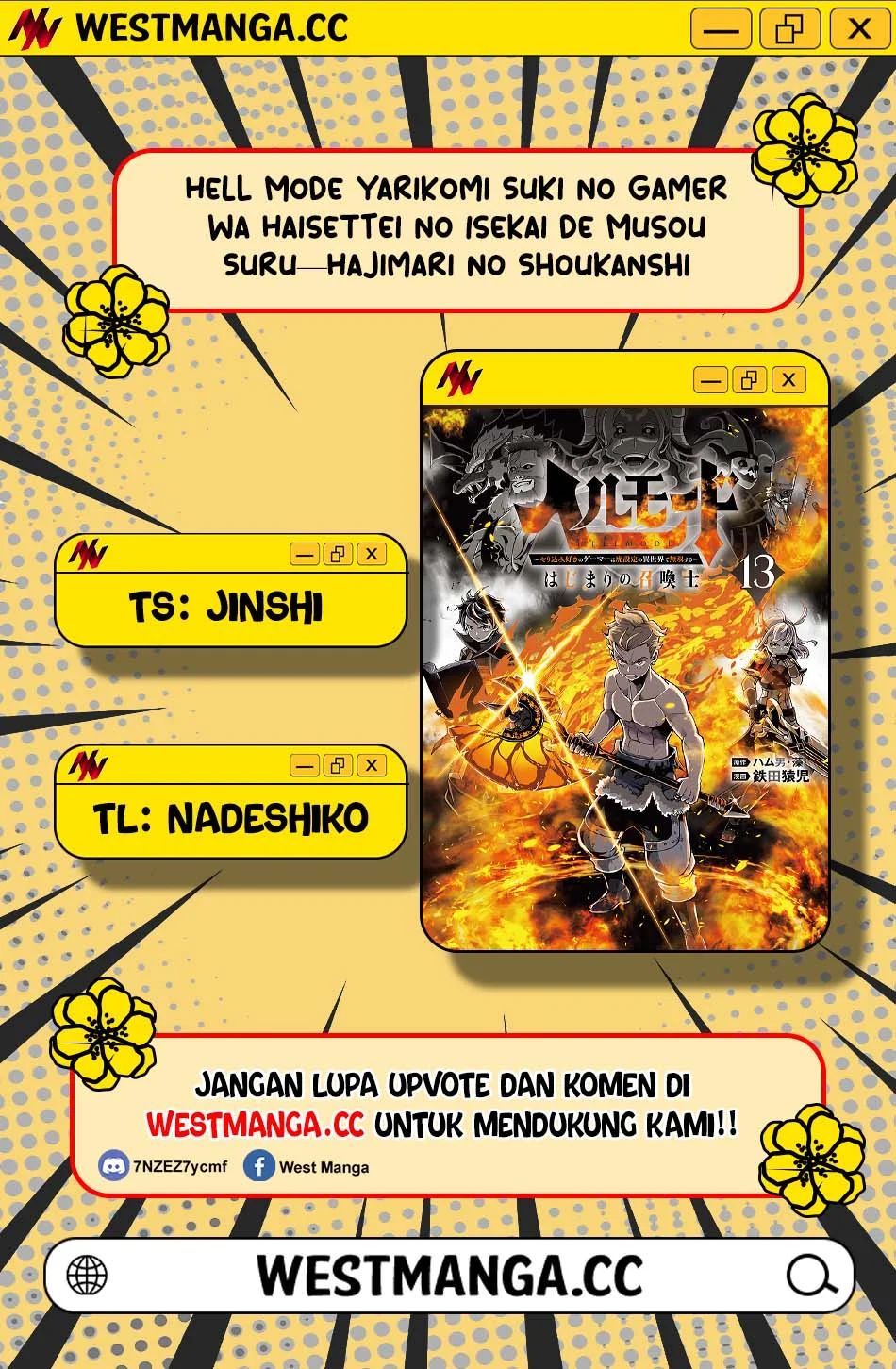 Hell Mode: Yarikomi Suki no Gamer wa Hai Settei no Isekai de Musou Suru Chapter 98.2 Gambar 3