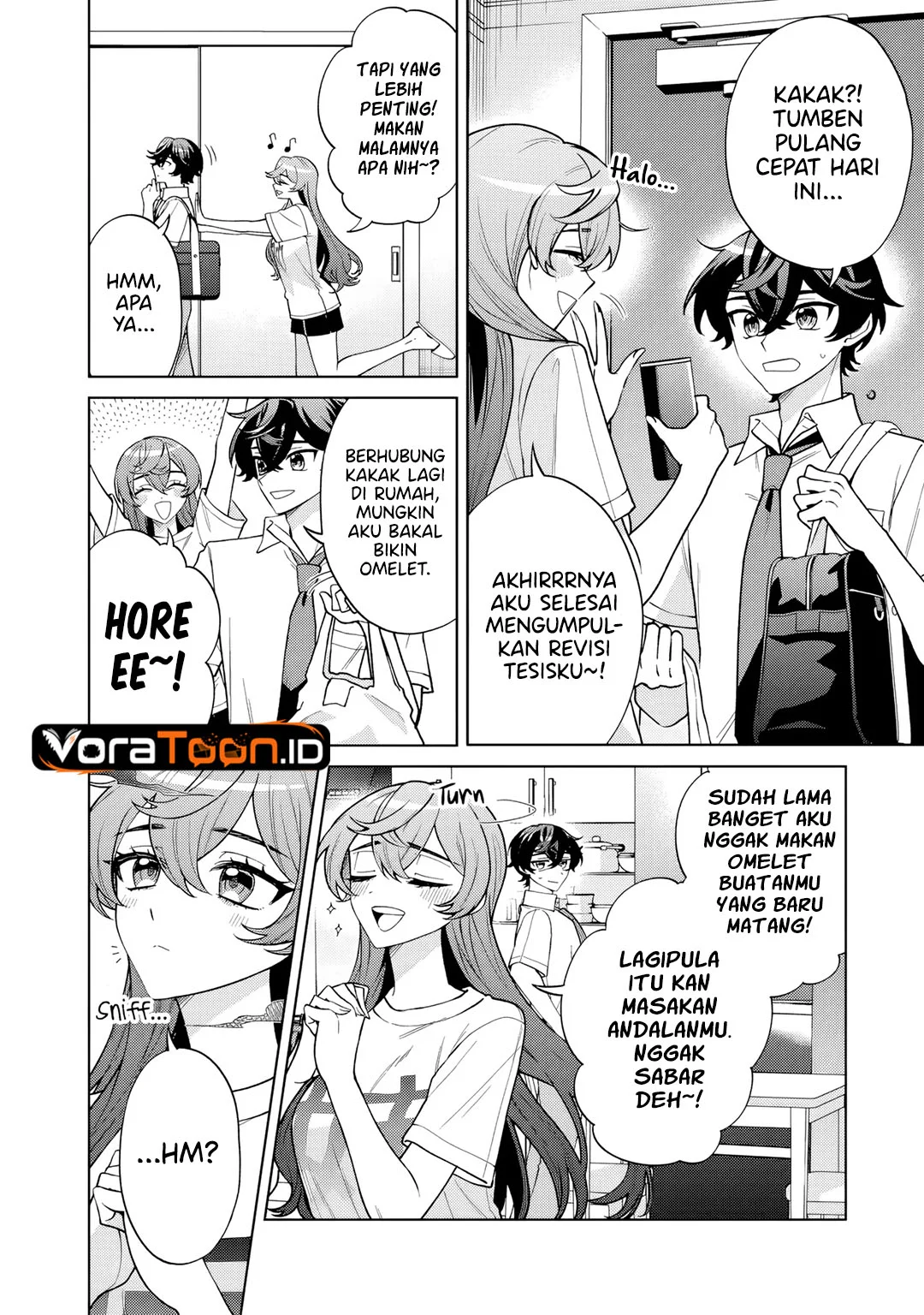 Heroine ga Saigo ni Shinu RabuKome Chapter 3 Gambar 3