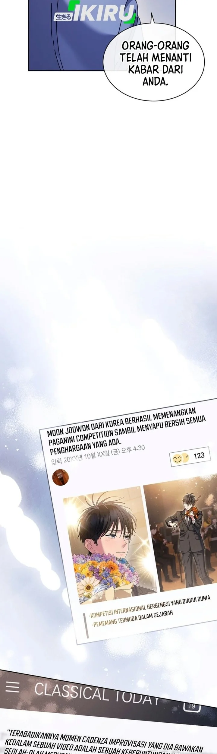 High School Musical Genius Is Paganini Reincarnated Chapter 111 Gambar 8