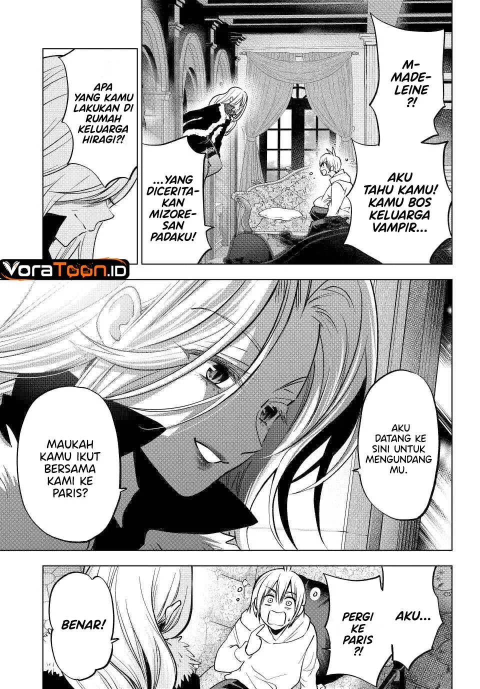 Hiiragi-san Chi no Kyuuketsu Jijou Chapter 39 Gambar 4