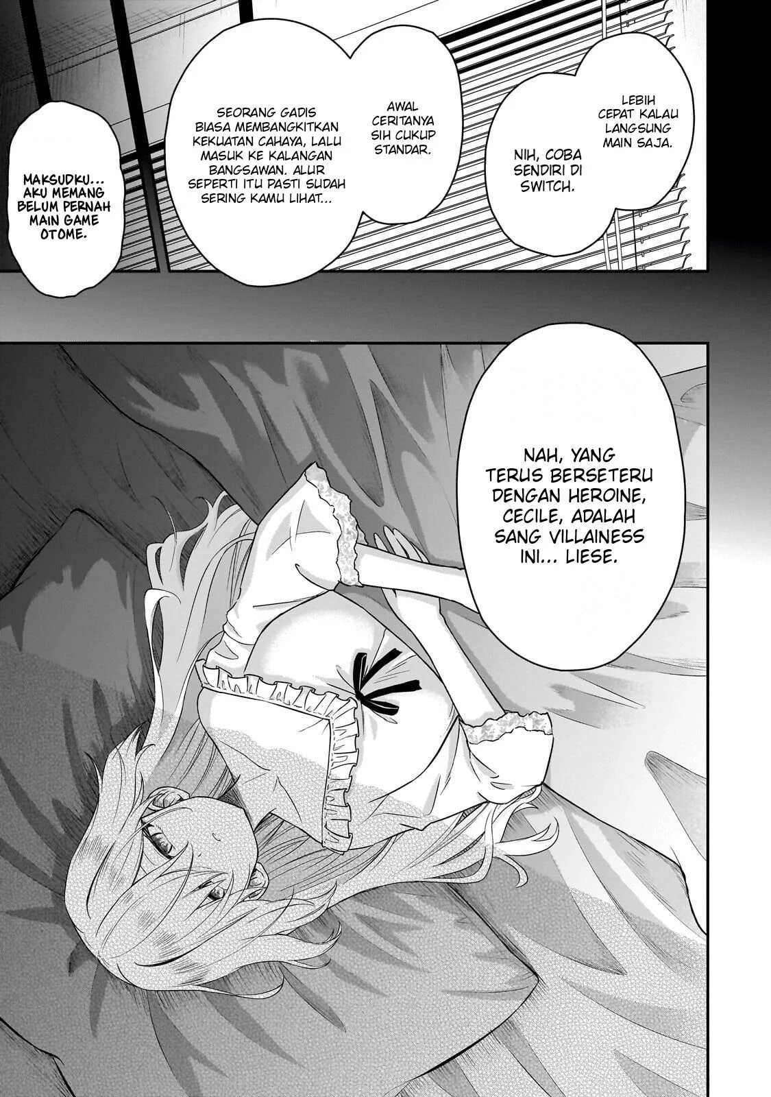 Hissatsu Reijou Liese ~Tensei Shita Saikyou no Koroshiya wa, Yami wo Matou Akuyaku Reijou to Naru~ Chapter 2.1 Gambar 3