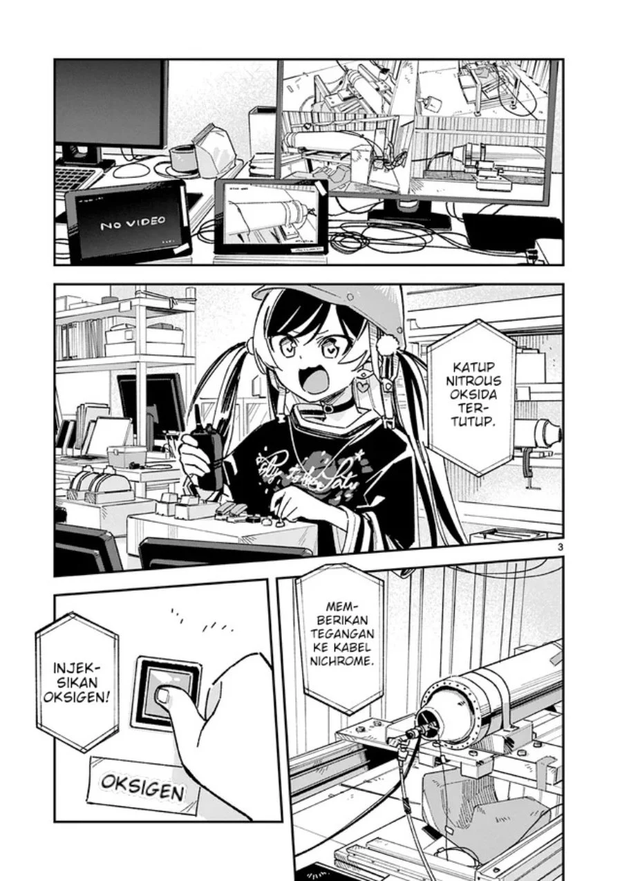 Houkago- Bokura wa Uchuu ni Madou Chapter 59 Gambar 3