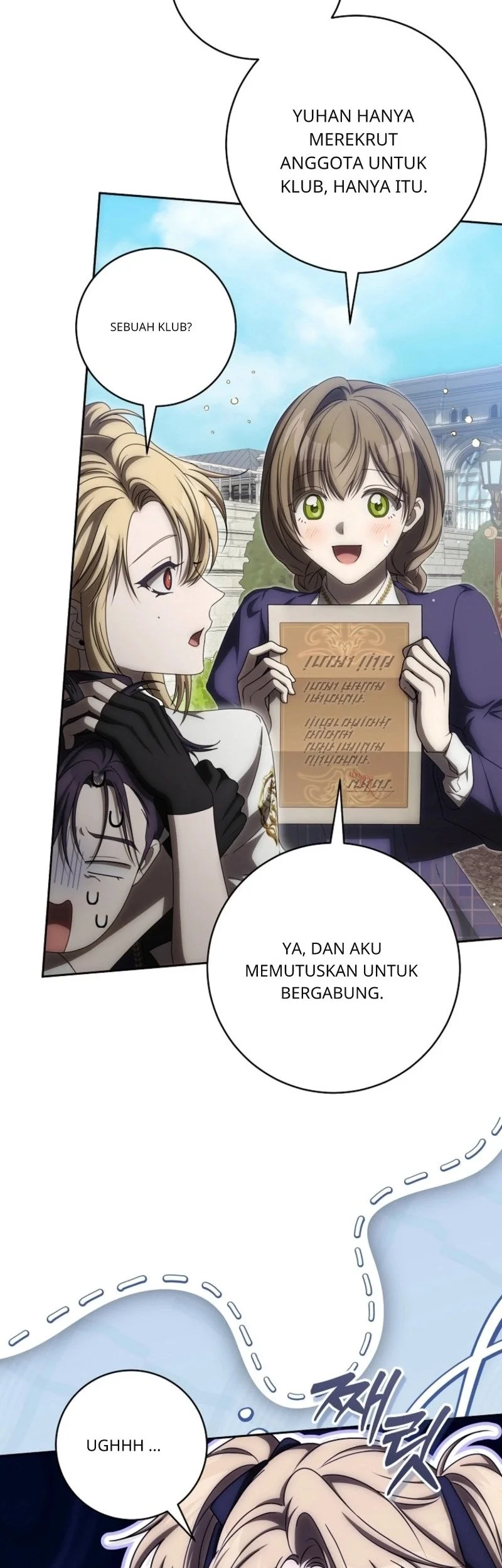 How to Get On the Main Character's Flower Path Chapter 21 Gambar 8
