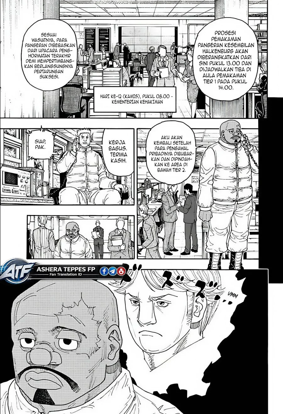 Hunter x Hunter Chapter 411 Gambar 4