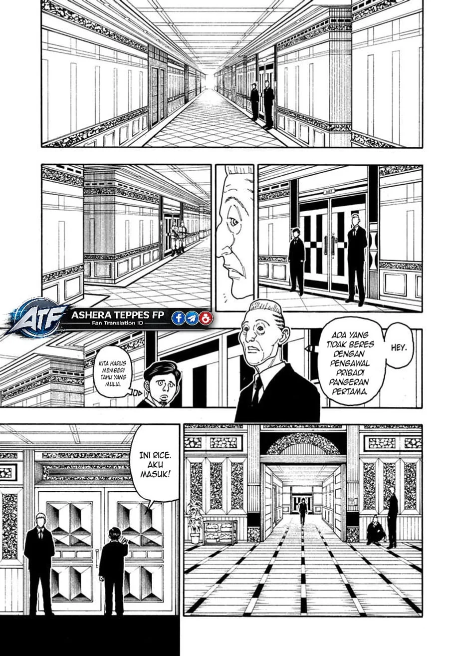 Hunter x Hunter Chapter 414 Gambar 4