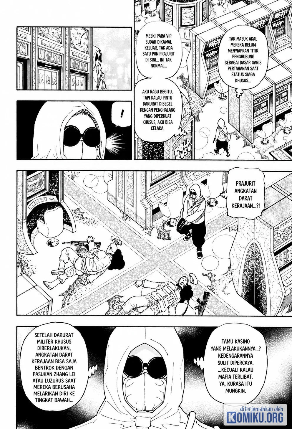 Hunter x Hunter Chapter 420 Gambar 3