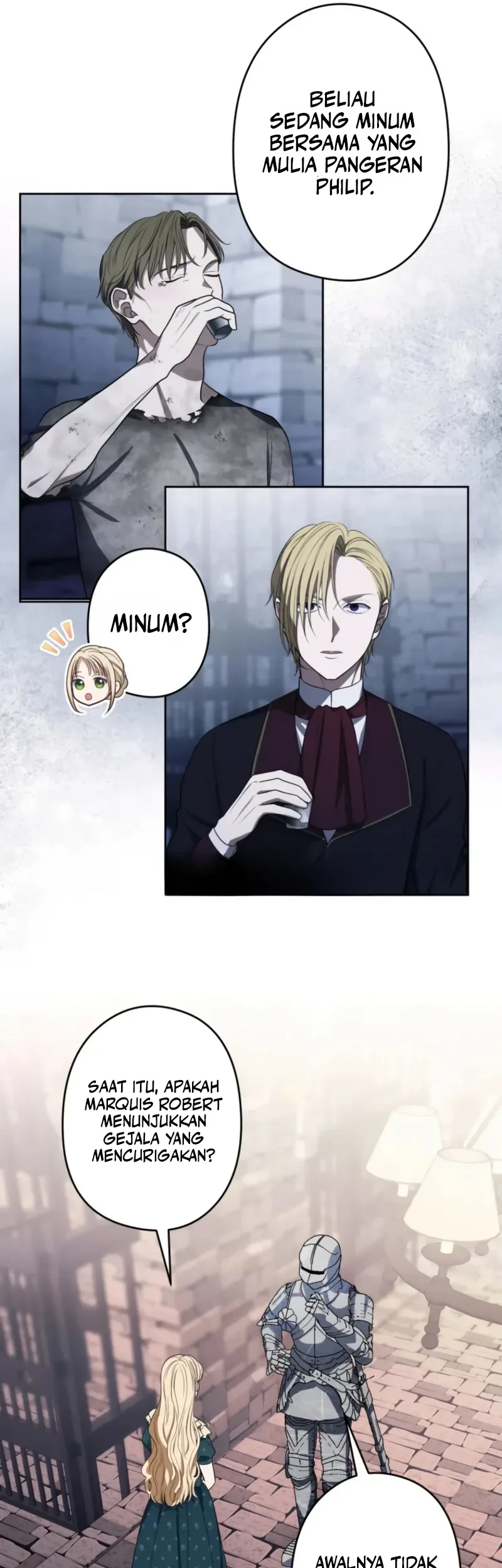 I Became the Contract Mother of the Grim Reaper Duke’s Family and They Became Obsessed With Me Chapter 68 Gambar 6
