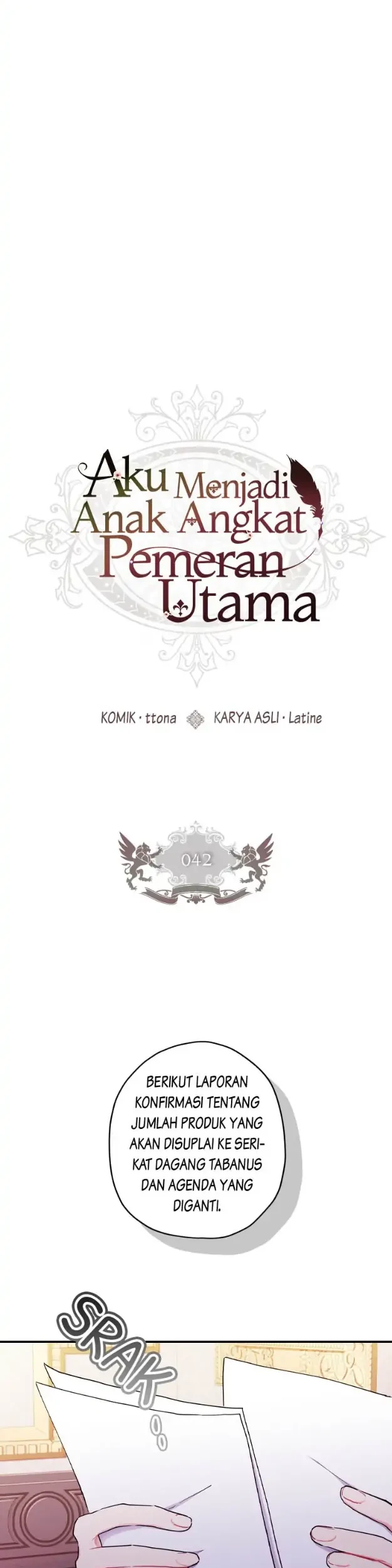 I Became the Male Lead's Adopted Daughter Chapter 42 Gambar 5