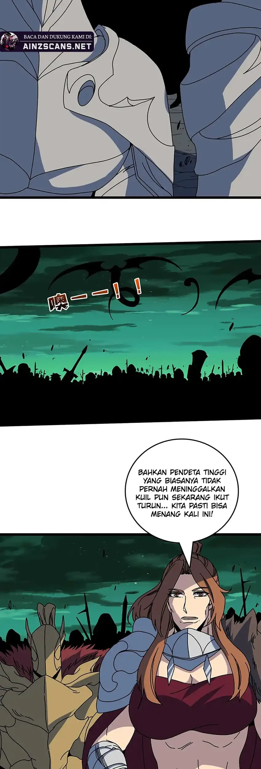 I Become Invincible Black Dragon Boss At The Start Chapter 100 Gambar 6