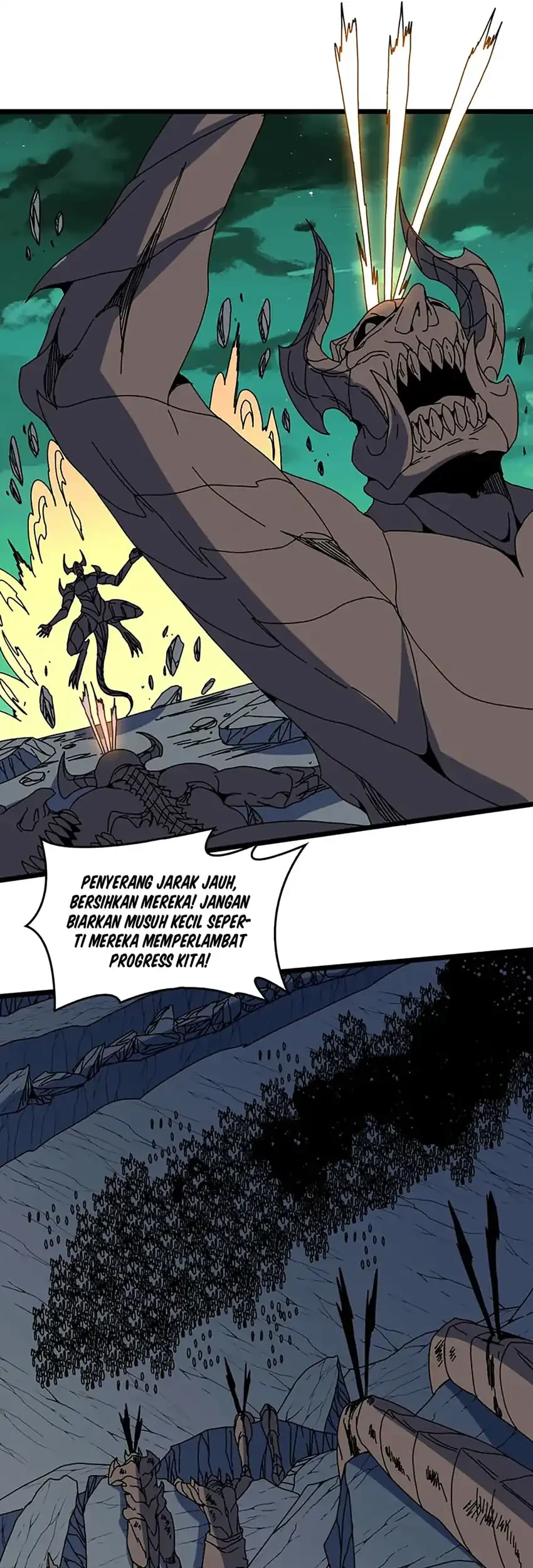 I Become Invincible Black Dragon Boss At The Start Chapter 100 Gambar 8
