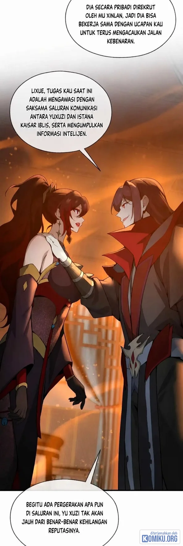 I Love the Demon Lord So Much That Even My Female Disciples Want to Kill Me Chapter 134 Gambar 9