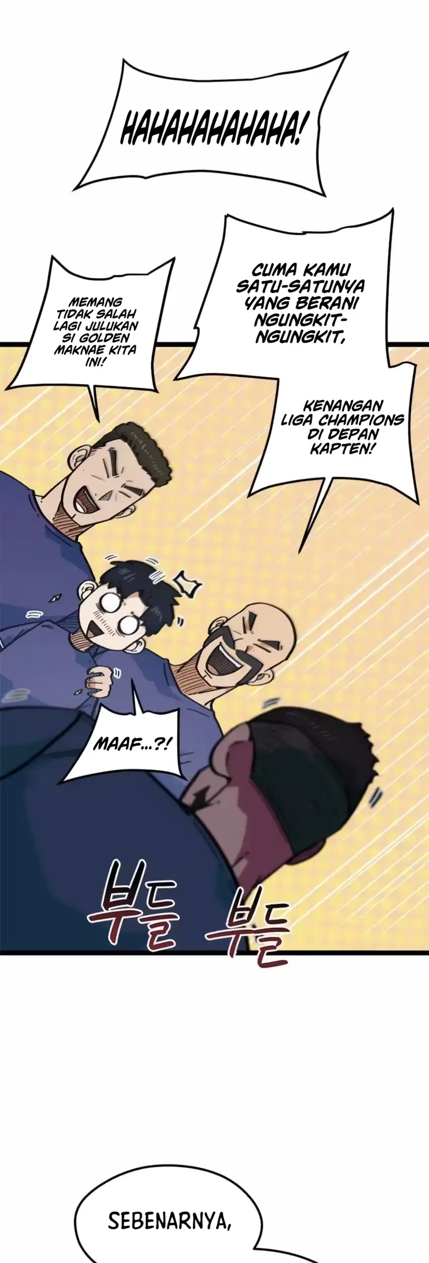 I’m Being Misunderstood as a Soccer Genius Chapter 78 Gambar 14