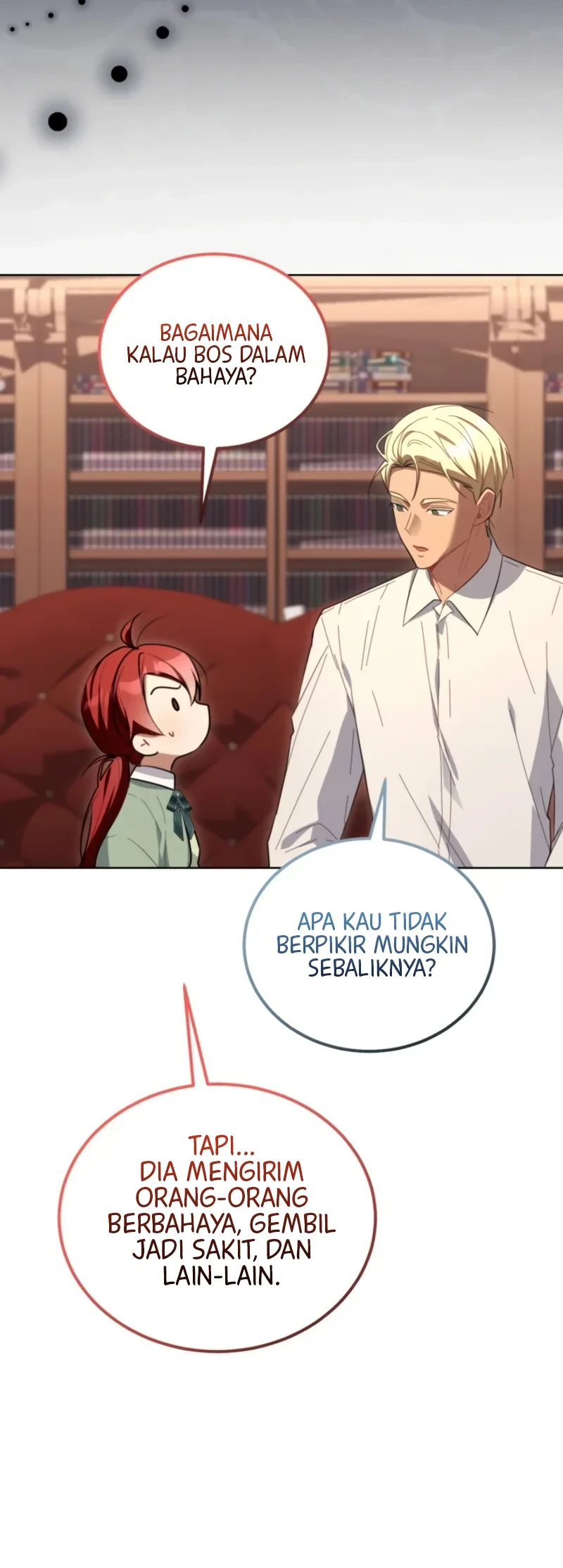 I Received a Request from the Villain Boss Chapter 27 Gambar 7