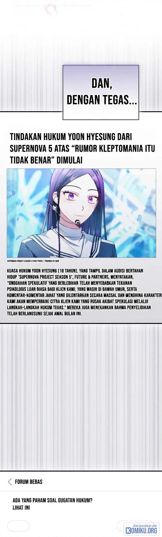 I Tried to Debut My Kid, But Ended Up Debuting Myself Chapter 35 Gambar 9