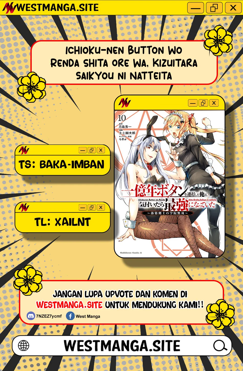 Ichioku-nen Button O Renda Shita Ore Wa, Kizuitara Saikyou Ni Natteita Chapter 45 Gambar 4