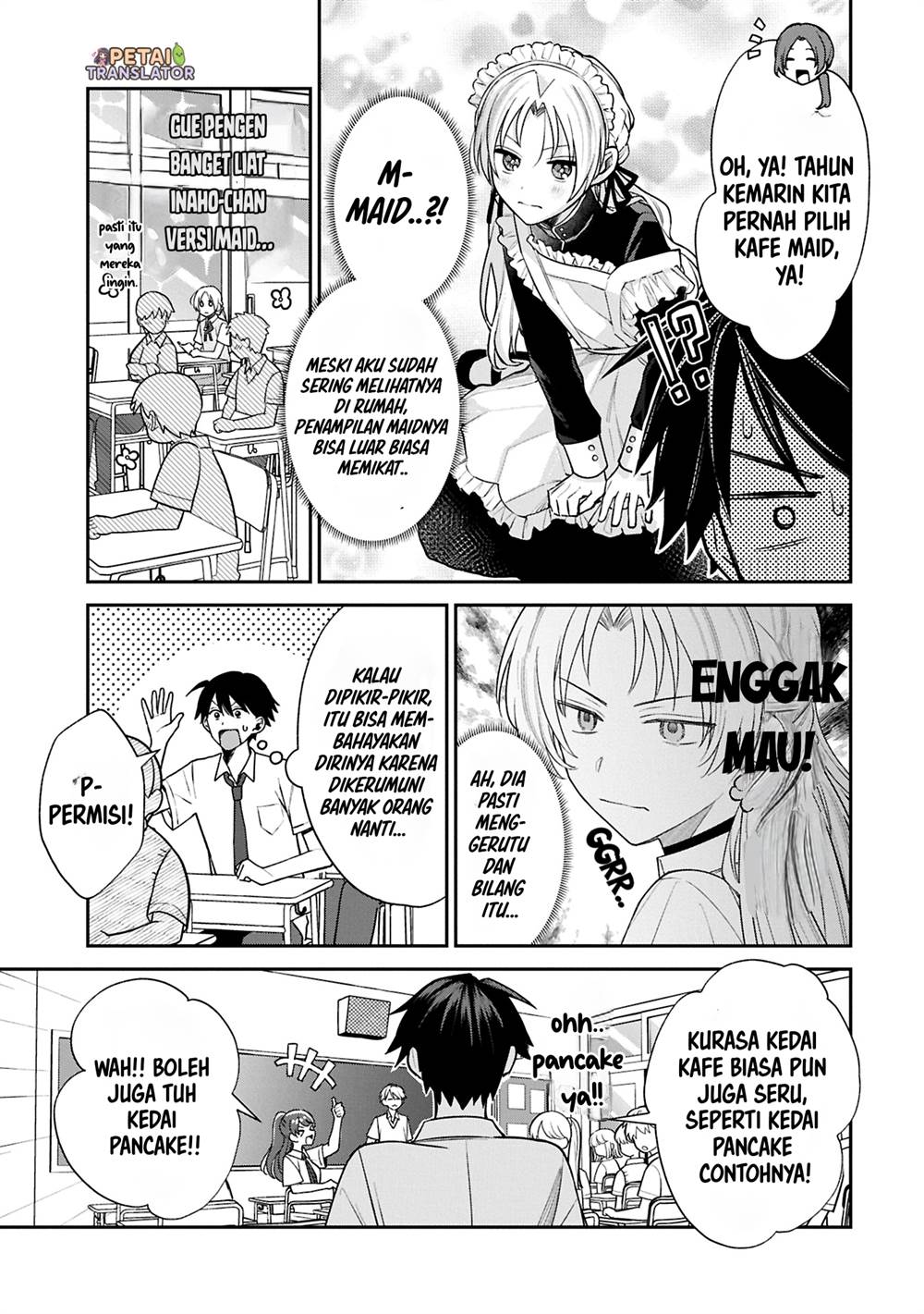 Inaho-kun wa Nise Kanojo no Hazu na no ni Chapter 15 Gambar 3