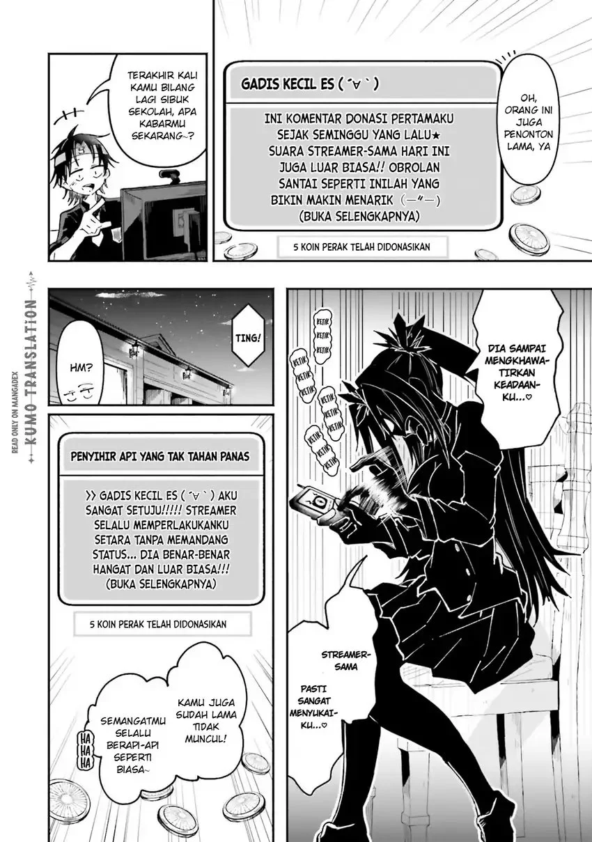 Isekai de Haishin Katsudou wo Shitara Tairyou no Yandere Shinja wo Umidashite Shimatta Ken Chapter 54 Gambar 3
