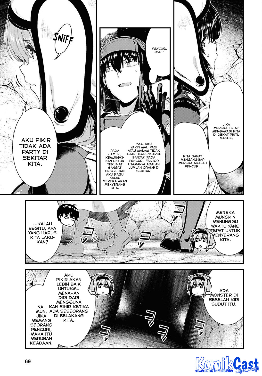 Isekai Meikyuu de Harem wo Chapter 95 Gambar 3