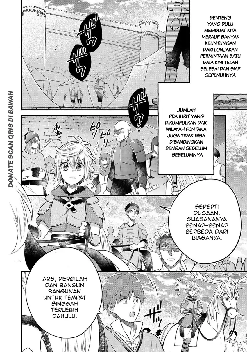 Isekai no Binbou Nouka ni Tensei Shitanode, Renga o Tsukutte Shiro o Tateru Koto ni Shimashita Chapter 24.2 Gambar 3