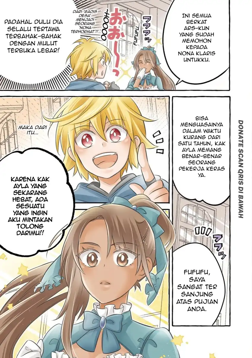 Isekai no Binbou Nouka ni Tensei Shitanode, Renga o Tsukutte Shiro o Tateru Koto ni Shimashita Chapter 34.1 Gambar 3