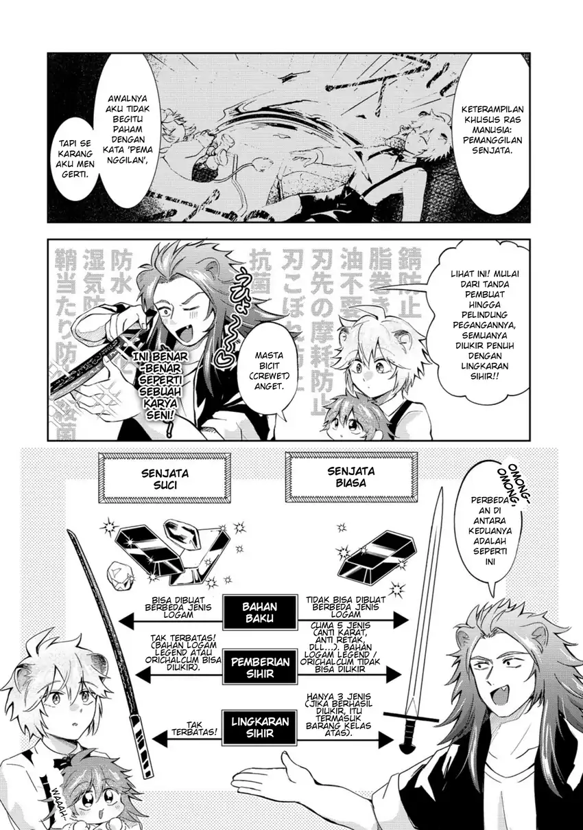 Isekai no Joushiki wa Muzukashii: Kishou de Saijaku na Hitozoku ni Tensei Shita Kedo Butsuri Igai de Saikyou ni Nari Sou Desu Chapter 8 Gambar 4