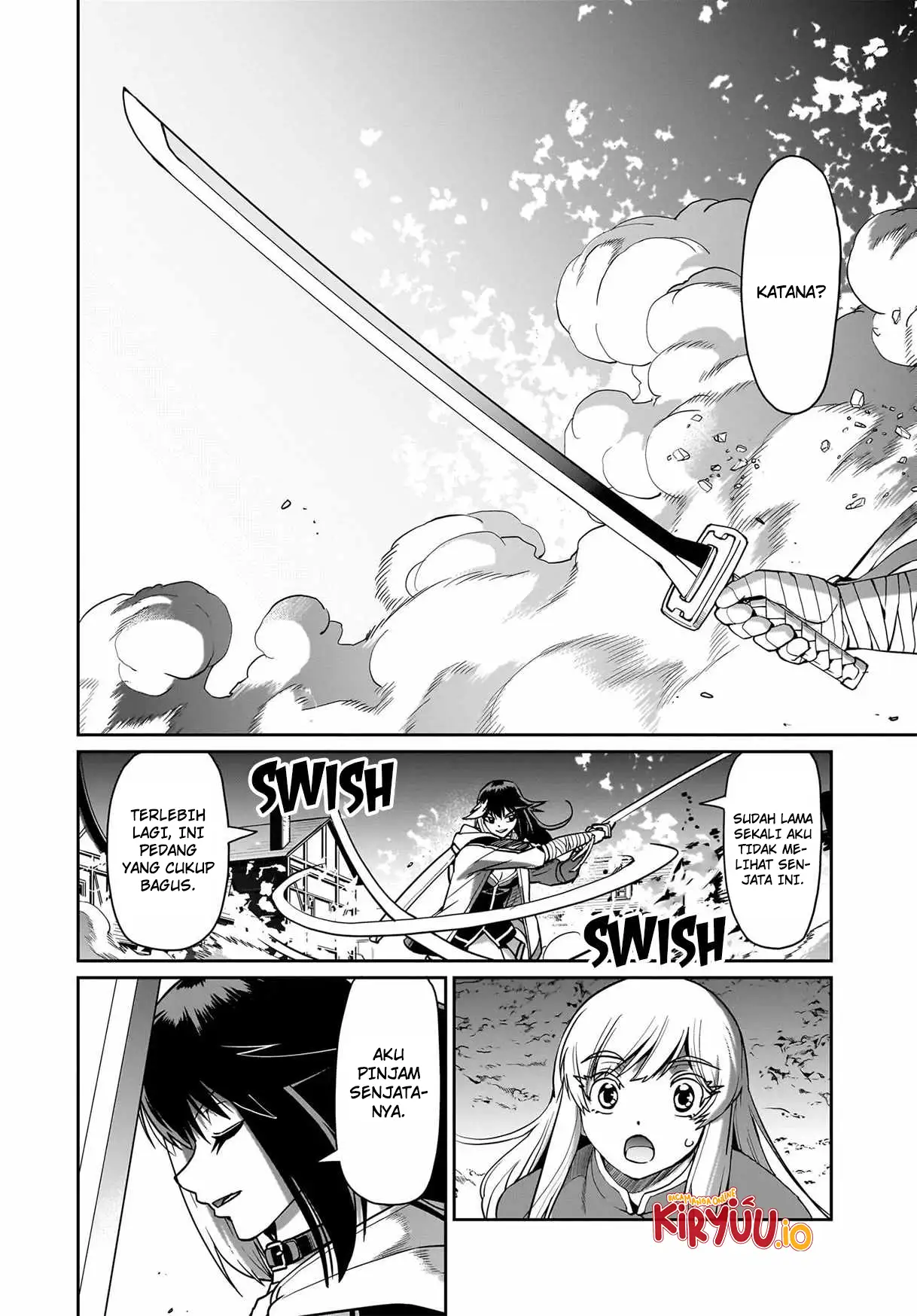 Isekai Shoukan Oji-san no Juumusou Life – Sabage Suki Salaryman wa Kaisha Owari ni Isekai e Chokki suru Chapter 71 Gambar 3