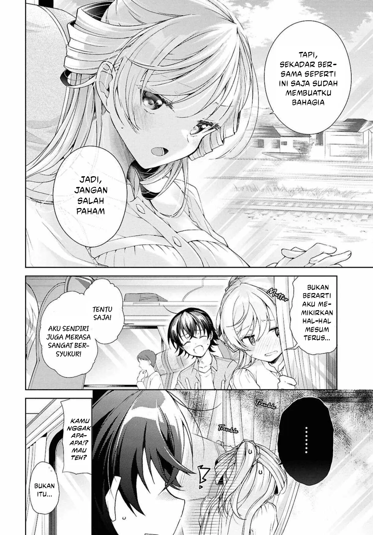 Isshiki-san wa Koi wo Shiritai Chapter 39 Gambar 5