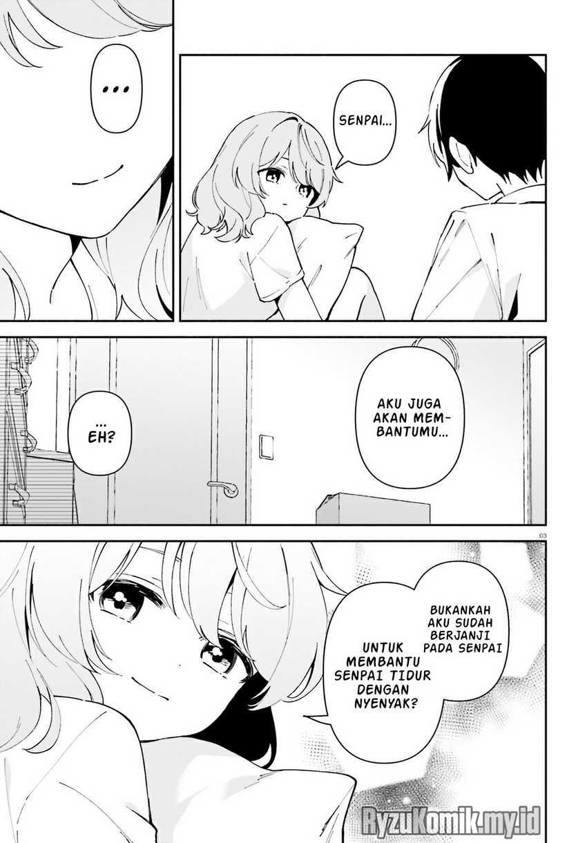 “Issho ni Netaindesu yo Ne, Senpai?” to Amaku Sasayakarete Kon’ya mo Nemurenai Chapter 4 Gambar 4
