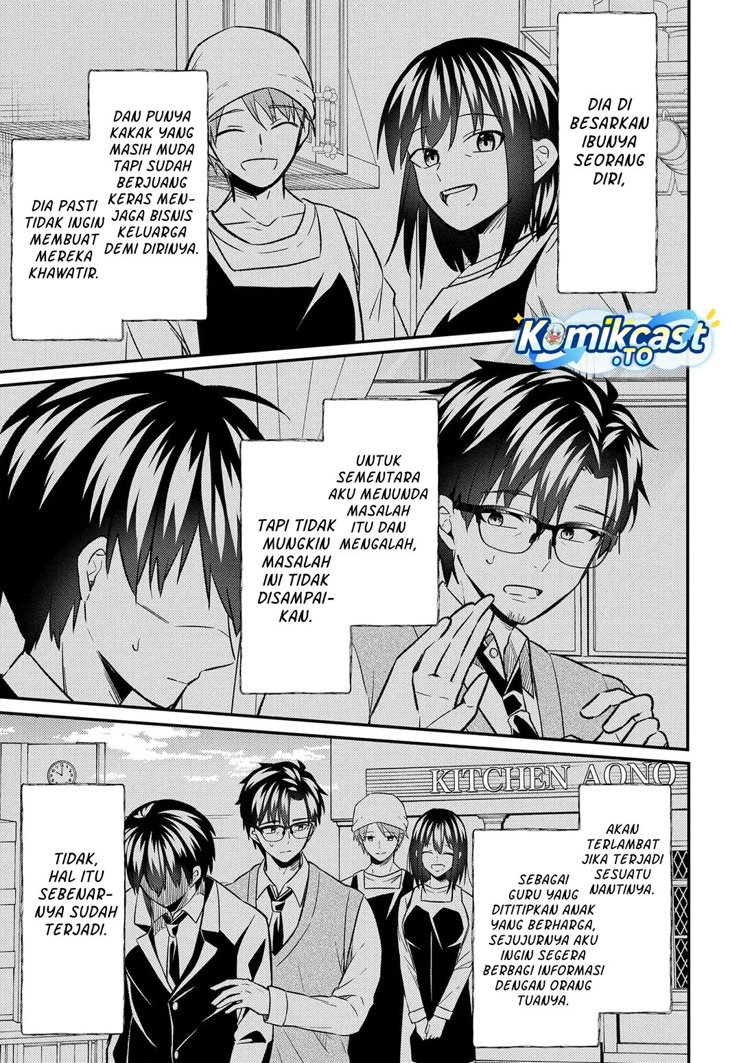 Jinsei Gyakuten Uwaki Sare, Enzai o Kiserareta Ore ga, Gakuen Ichi no Bishoujo ni Natsukareru Chapter 9.1 Gambar 4