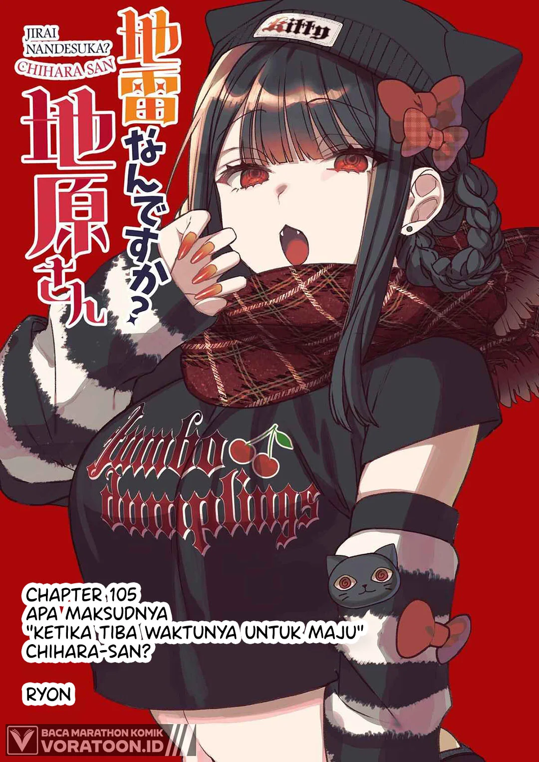 Jirai nandesu ka? Chihara-san (That Girl Is Cute… But Dangerous?) Chapter 105 Gambar 3