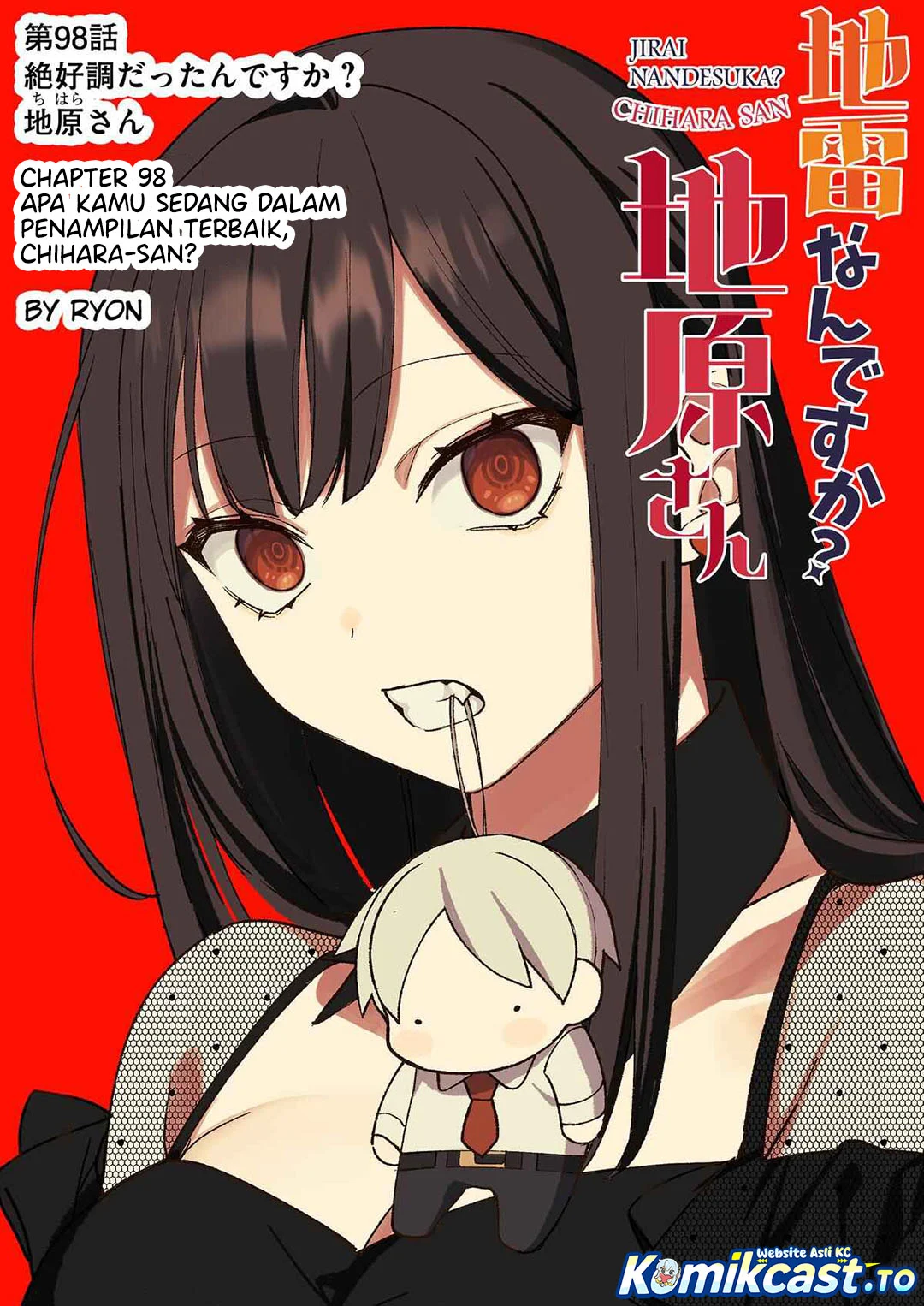 Jirai nandesu ka? Chihara-san (That Girl Is Cute… But Dangerous?) Chapter 98 Gambar 3