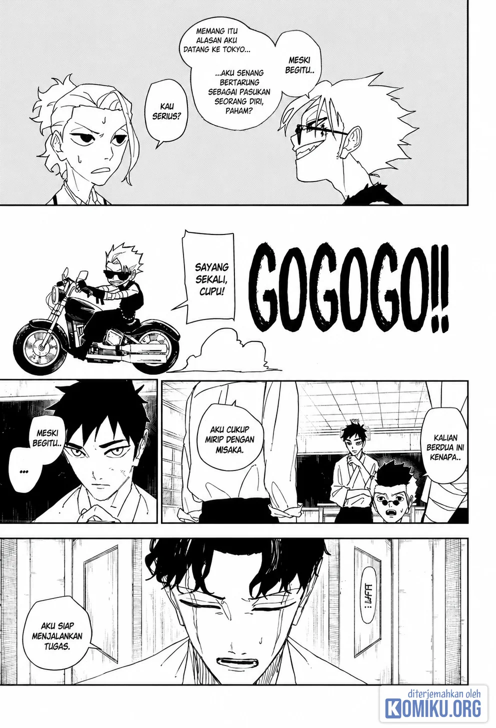 Kagurabachi Chapter 135 Gambar 3