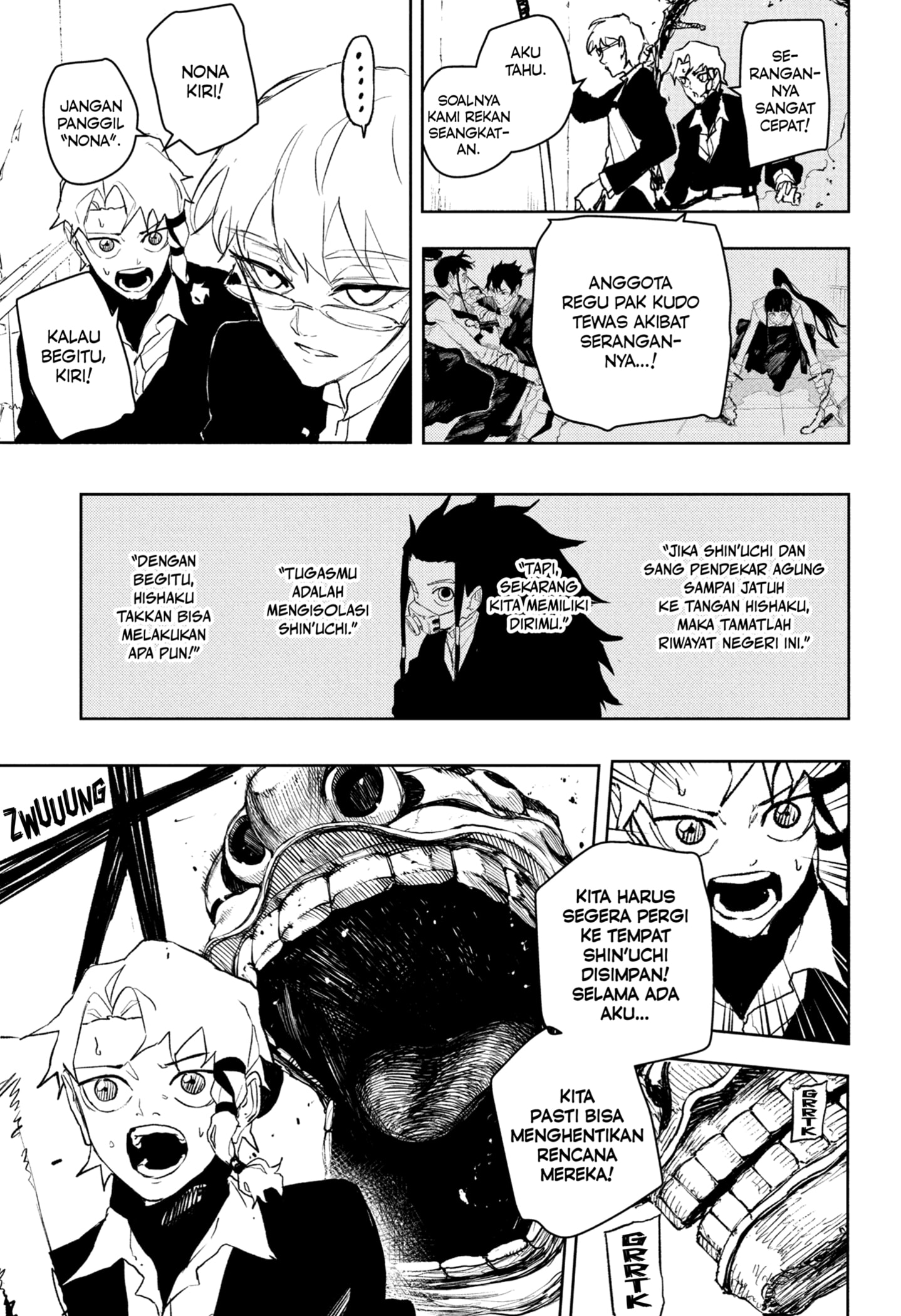 Kagurabachi Chapter 90 Gambar 3