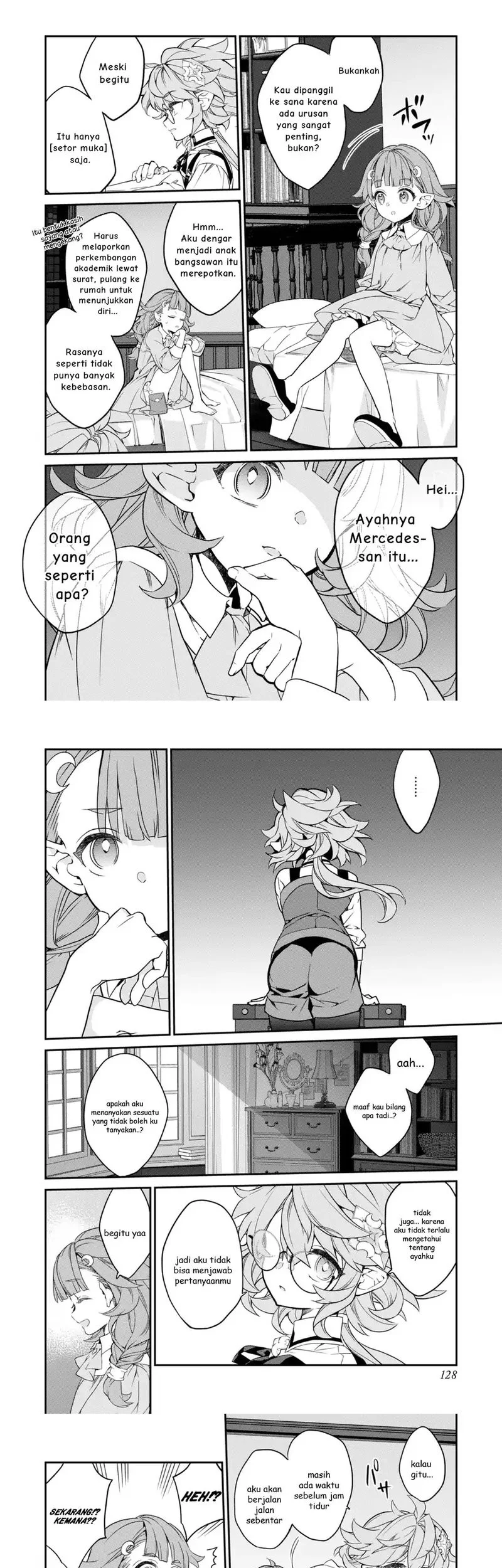 Kaketa Tsuki no Mercedes ~Kyuuketsuki no Kizoku ni Tensei Shitakedo Sute Rare Sounanode Dungeon o Seiha Suru~ Chapter 20 Gambar 3
