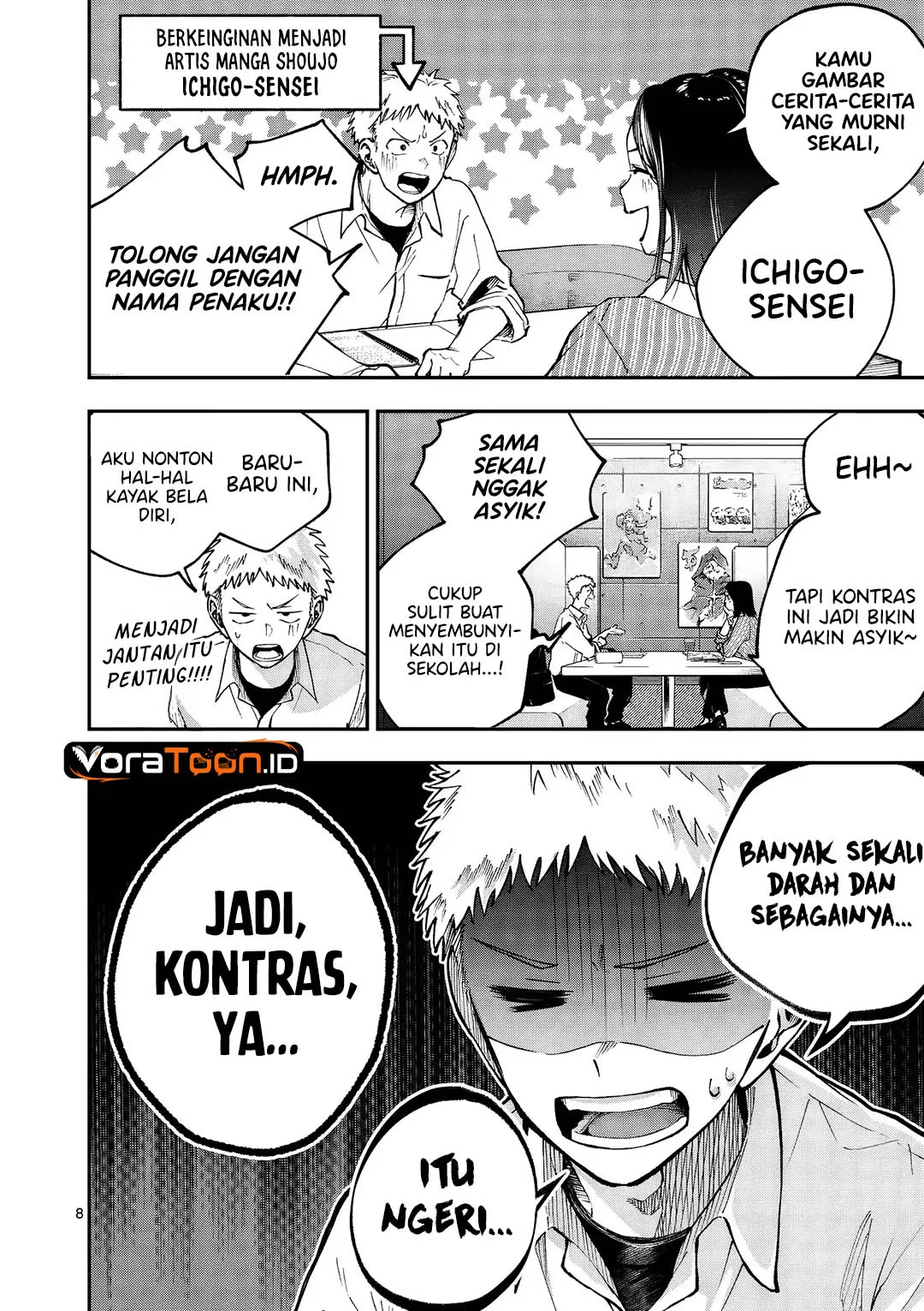 Kakushite Kisetsu wa Ao wo Shiru Chapter 1 Gambar 8