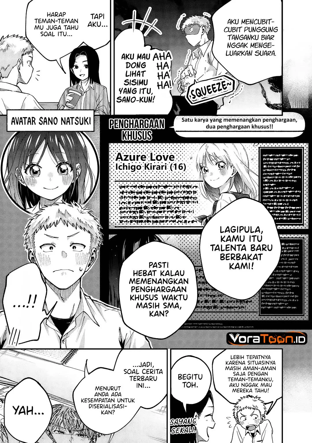 Kakushite Kisetsu wa Ao wo Shiru Chapter 1 Gambar 9
