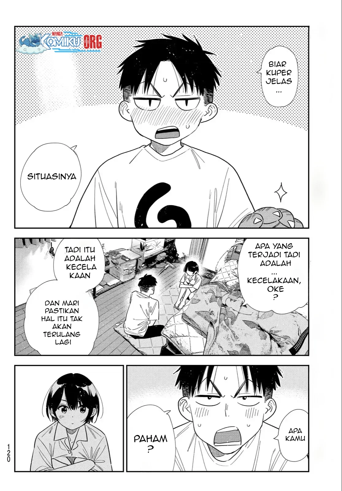 Kanojo Okarishimasu Chapter 406 Gambar 3