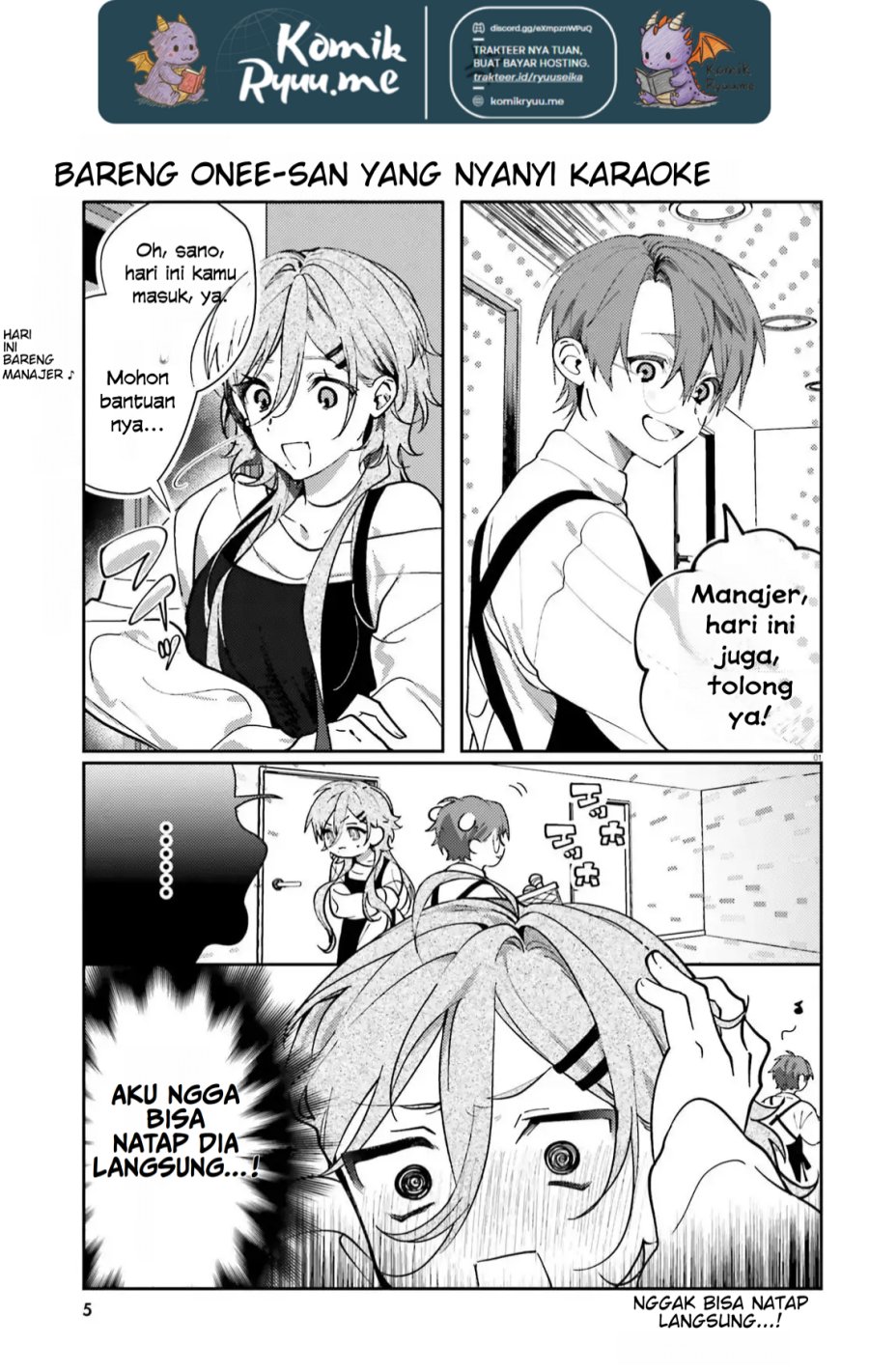 Karaoke de Utau Oneesan to Issyo Chapter 4 Gambar 4