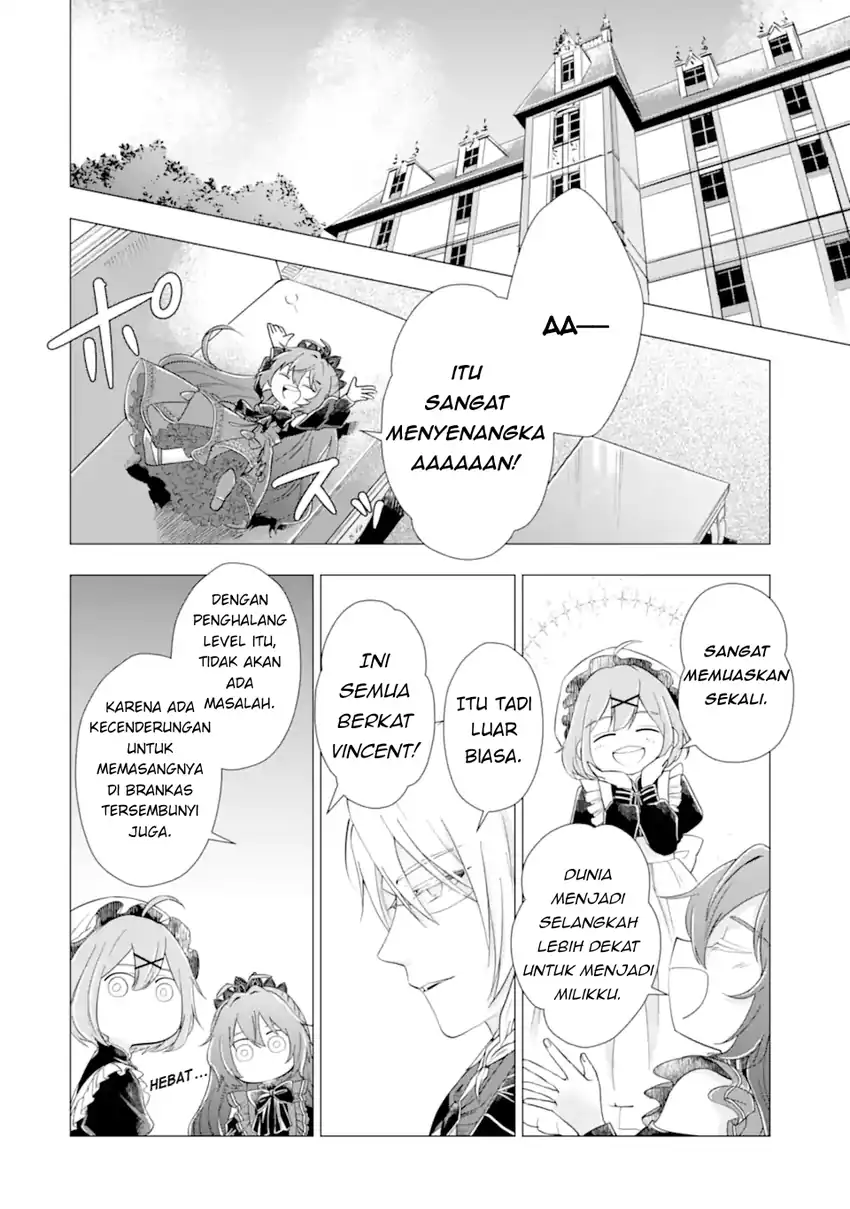 Kareinaru Akujo ni Naritai wa!: Aisare Tensei Shoujo wa, Tanoshii Nidome no Jinsei o Okurimasu Chapter 4 Gambar 8