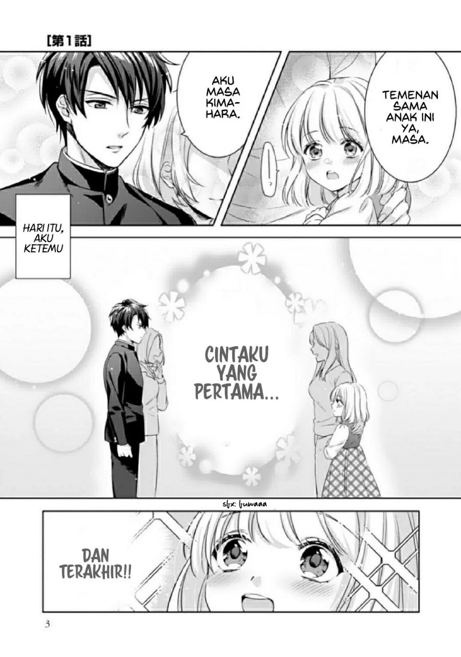 Kekkon made Ecchi wa Kinshi!?: Nengan no Shoya o Mukaeta Futari no Ohanashi. Chapter 1 Gambar 5