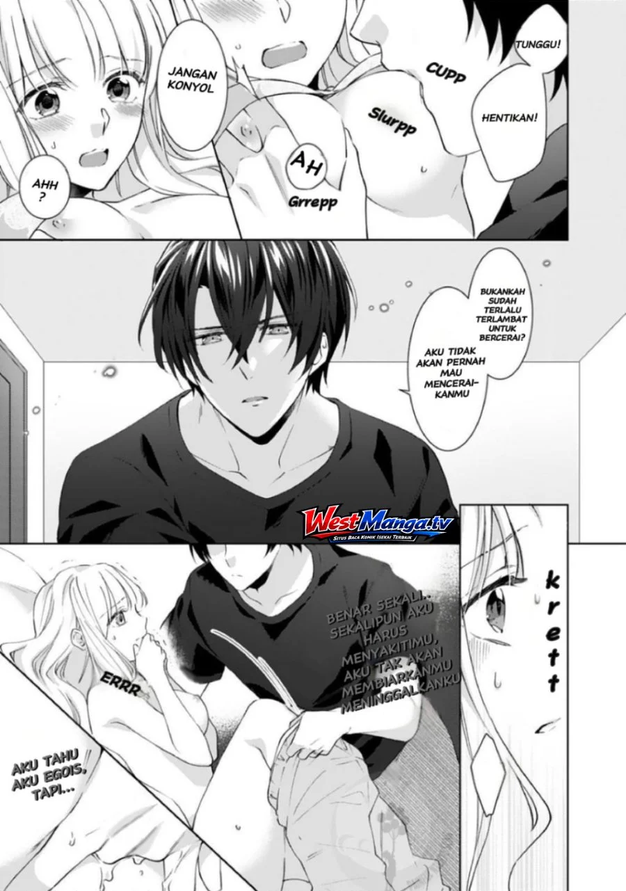 Kekkon made Ecchi wa Kinshi!?: Nengan no Shoya o Mukaeta Futari no Ohanashi. Chapter 6 Gambar 4