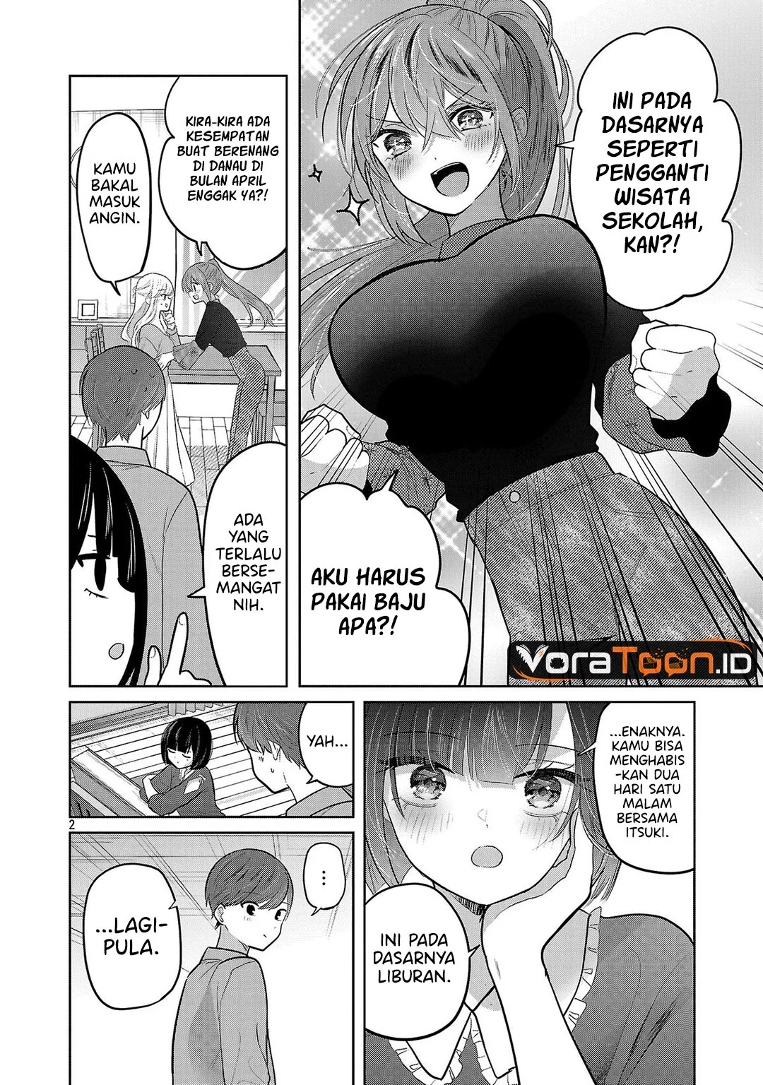 Kimi ni Koisuru Sanshimai Chapter 66 Gambar 3