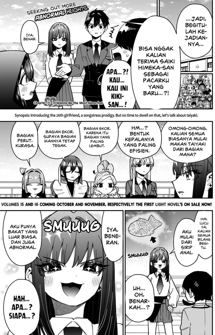 Kimi no Koto ga Dai Dai Dai Dai Daisuki na 100-ri no Kanojo Chapter 151 Gambar 3