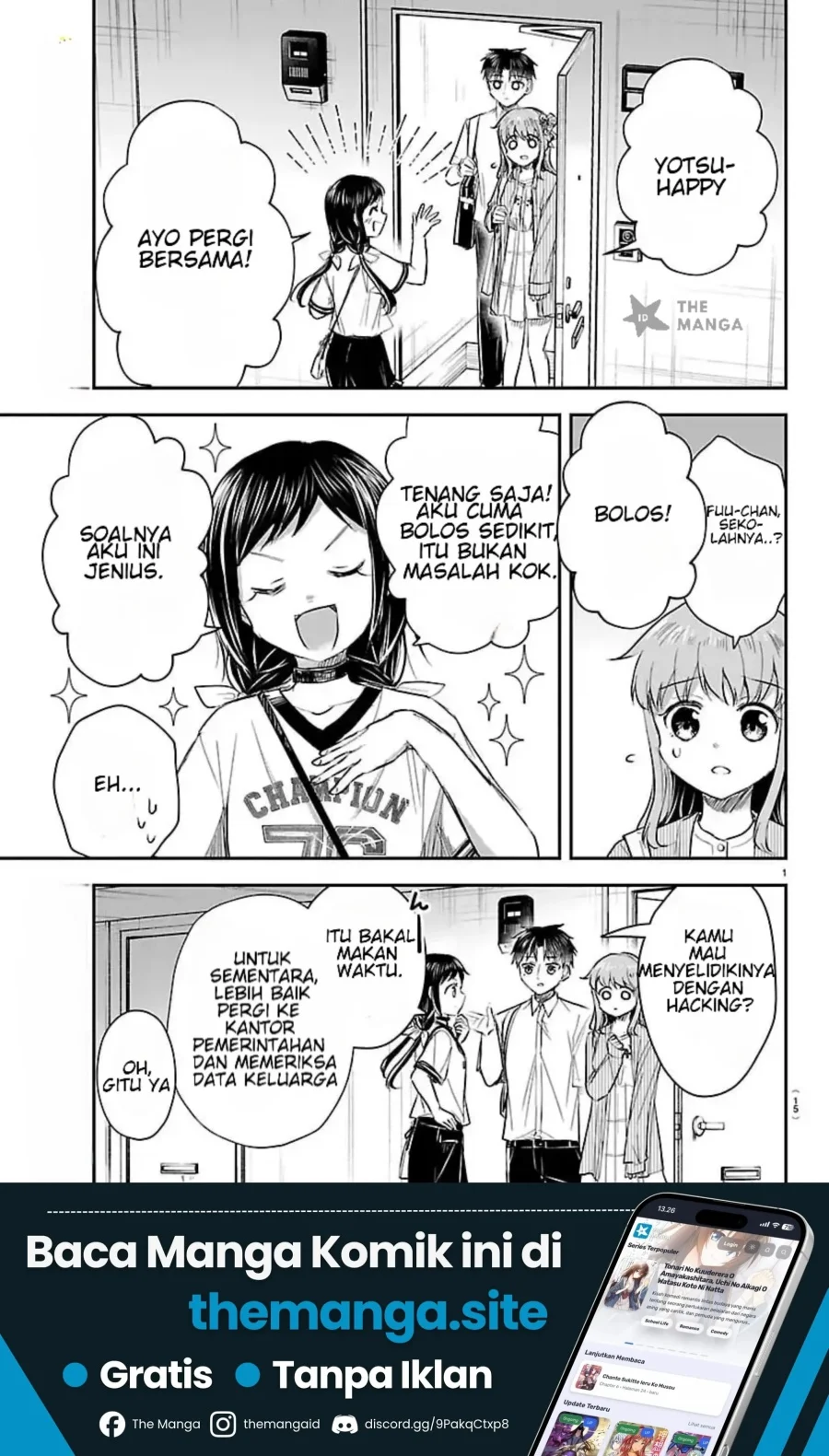 Kimi wa Yotsuba no Clover Chapter 76 Gambar 3