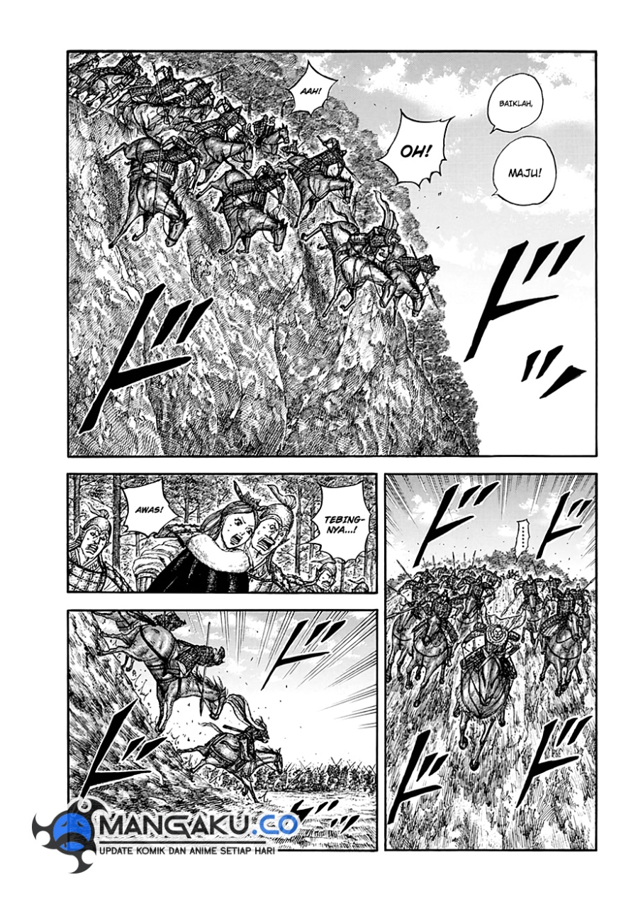 Kingdom Chapter 821 Gambar 3
