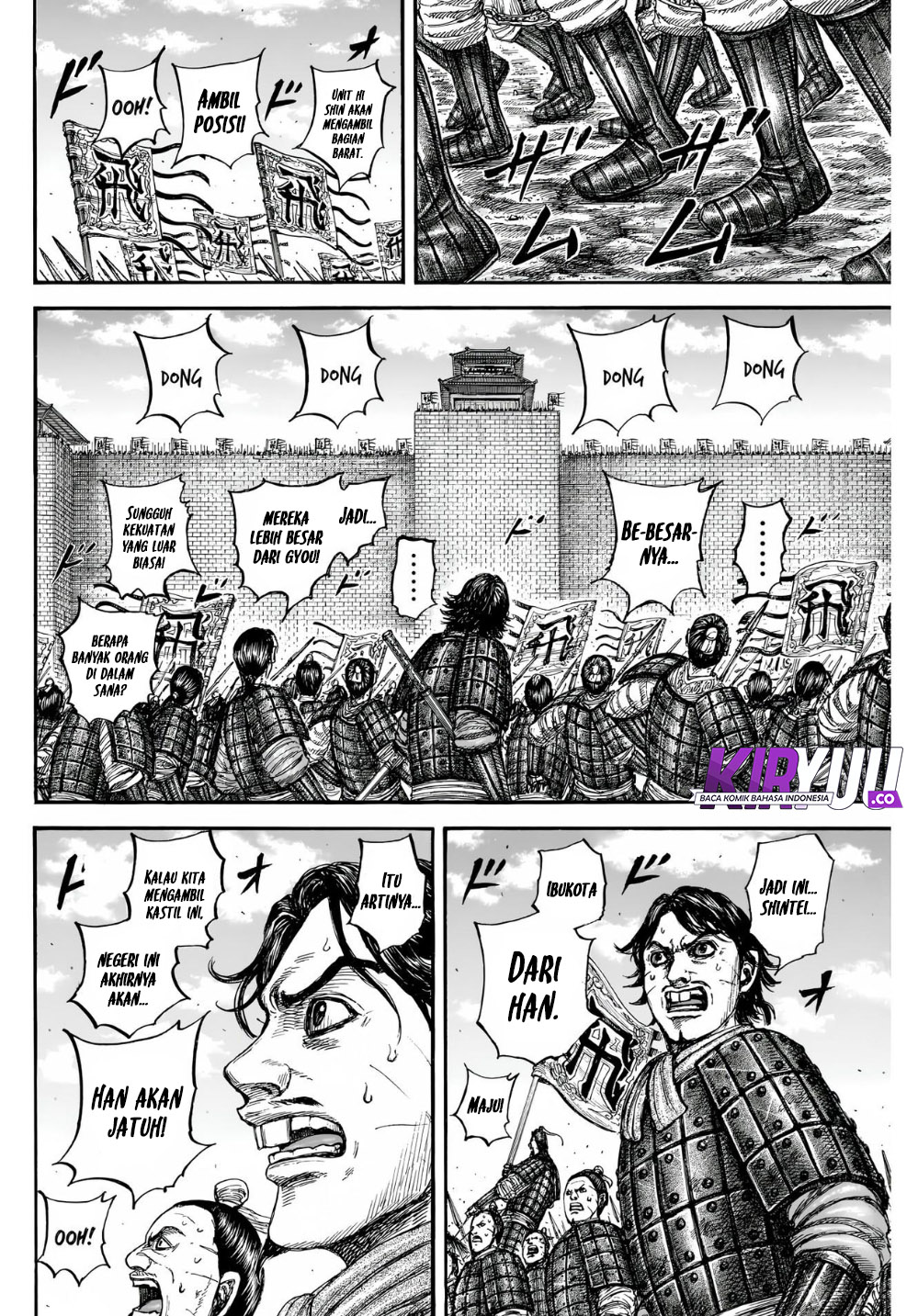 Kingdom Chapter 836 Gambar 3